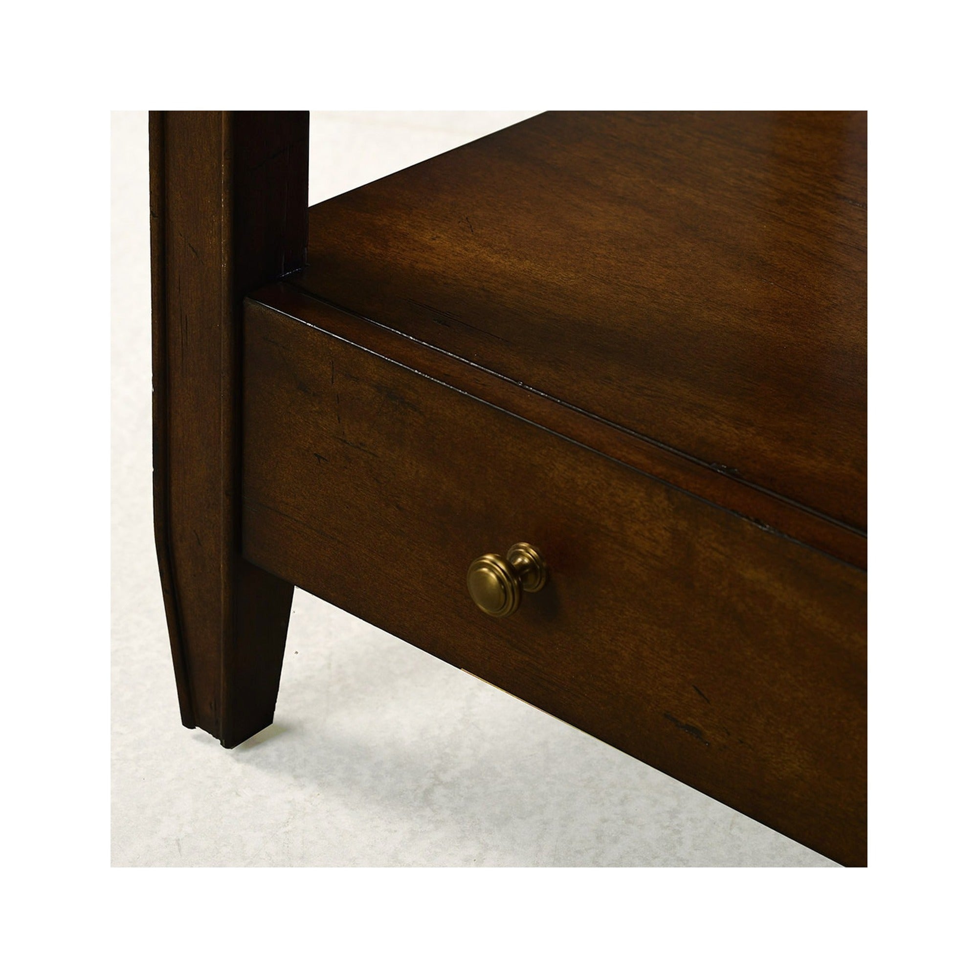 Country Accent Table with Storage, view 7
