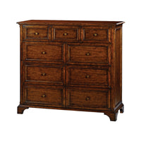 Country Nine-Drawer Chest