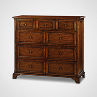 Country Nine-Drawer Chest