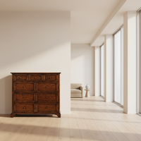Country Nine-Drawer Chest