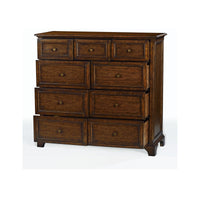 Country Nine-Drawer Chest, view 2