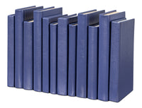Blue Book Set in Shagreen-Embossed Leather, Set of 12 - view 3