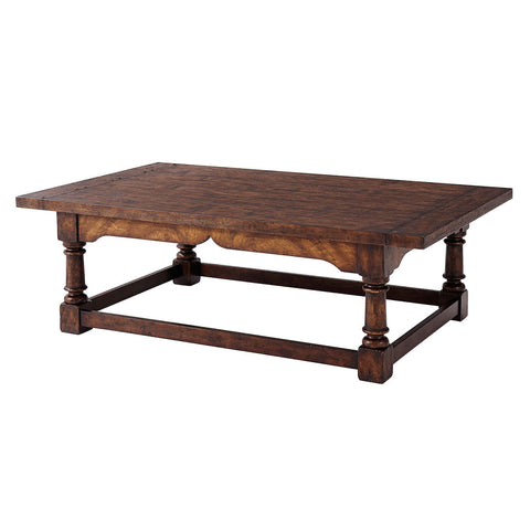 17th Century Refectory Form Cocktail Table