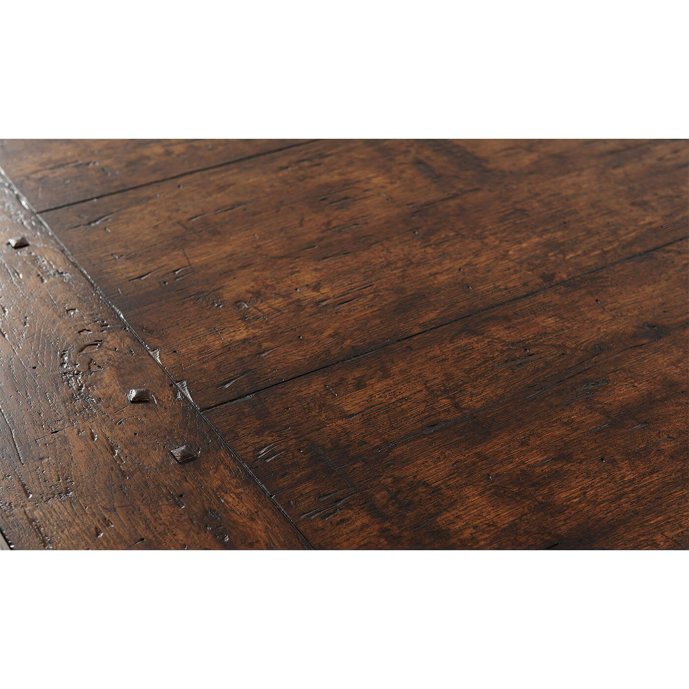 17th Century Refectory Form Cocktail Table - English Georgian America