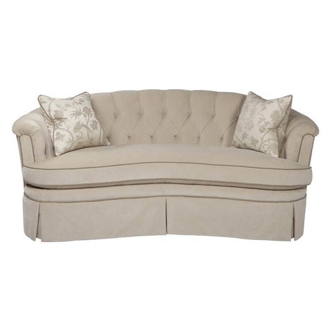 19th Century Style Curved Back Sofa