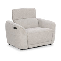 Zero Gravity Power Recliner Chair in Gray, alternate view
