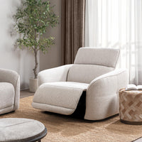 Zero Gravity Power Recliner Chair in Gray, alternate view