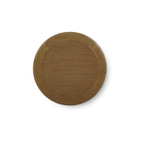 Rustic European Round Side Table