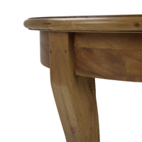 Rustic European Round Side Table