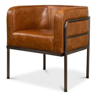 Brown Leather Chair