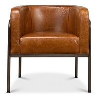Additional view of Brown Leather Chair