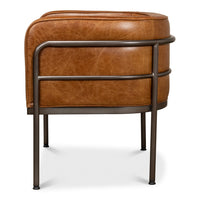 Additional view of Brown Leather Chair