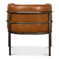 Additional view of Brown Leather Chair