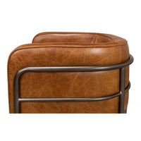 Additional view of Brown Leather Chair