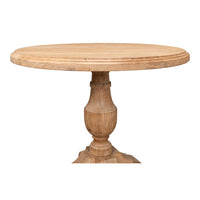 Additional view of Beige Traditional Wood Dining Table
