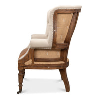 Additional view of Brown Leather Chair