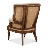 Additional view of Brown Leather Chair