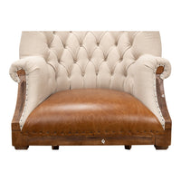 Additional view of Brown Leather Chair