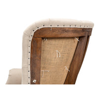 Additional view of Brown Leather Chair