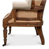 Additional view of Brown Leather Chair