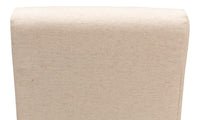 Slipcovered Dining Chairs in Beige Sailcloth, Sets of 2 - view 7