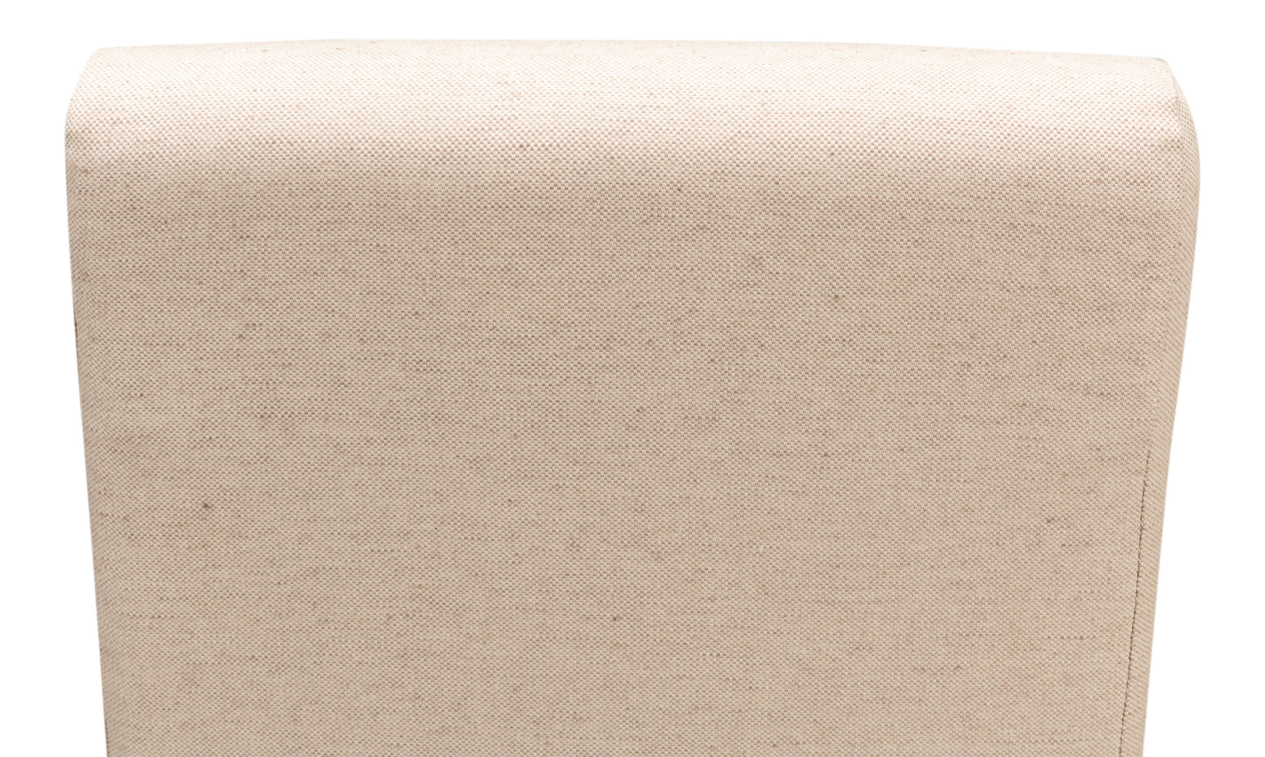 Slipcovered Dining Chairs in Beige Sailcloth, Sets of 2 - view 7