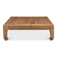 Additional view of Classic Chinese Tan Reclaimed Pine Coffee Table