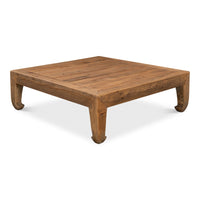 Additional view of Classic Chinese Tan Reclaimed Pine Coffee Table