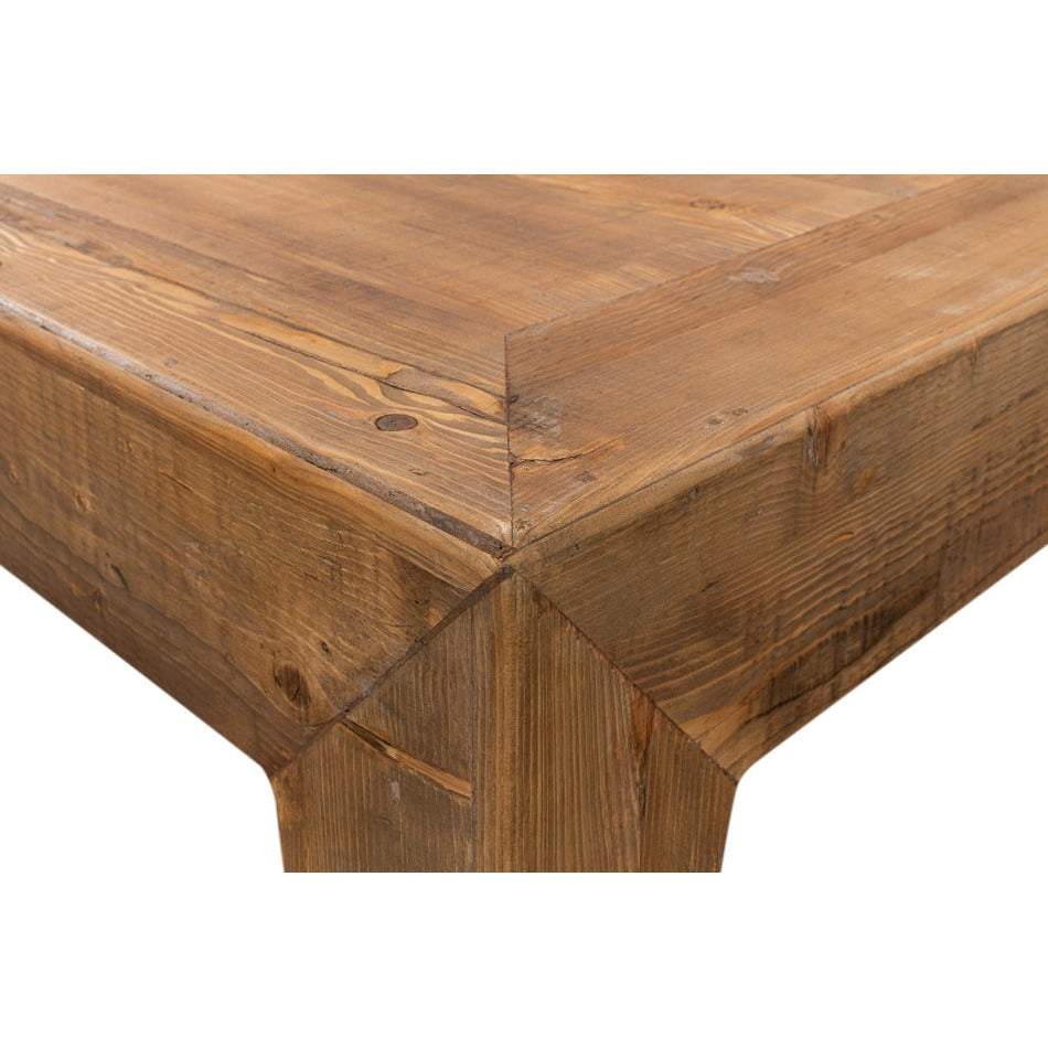 Additional view of Classic Chinese Tan Reclaimed Pine Coffee Table