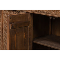 Rustic Carved Moroccan Sideboard, 98
