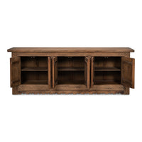 Rustic Carved Moroccan Sideboard, 98