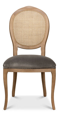 Louis XV Cane Back Dining Chairs in Driftwood, Sets of 2 - view 2
