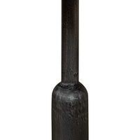 Walnut and Iron Pedestal Bistro Table - additional view