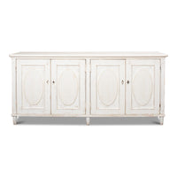 French Provincial Reeded Sideboard, 78