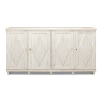 French Country 4-Door Sideboard, 88