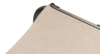 Cantilever Dining Chairs in Canvas and Steel, Sets of 2 - view 6
