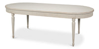 Farmhouse Dining Table in Antiqued Pine, 89 Inches