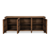 Additional view of French Country Tan Reclaimed Pine Sideboard