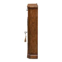 Traditional Hall Cabinet, Tall – Iron Key and Escutcheon - additional view