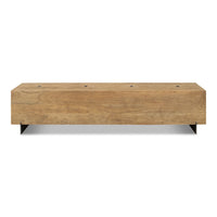 Additional view of Tan Iron Bench