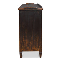 Transitional Country Antiqued Sideboard, 64