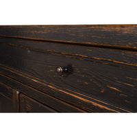 Transitional Country Antiqued Sideboard, 64