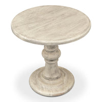 Additional view of Natural Wood Pedestal Table