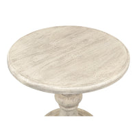 Additional view of Natural Wood Pedestal Table