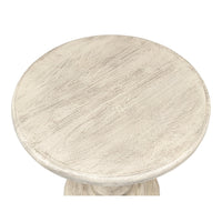 Additional view of Natural Wood Pedestal Table