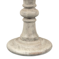 Additional view of Natural Wood Pedestal Table