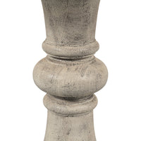 Additional view of Natural Wood Pedestal Table