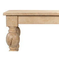 Additional view of Natural Wood Console Table