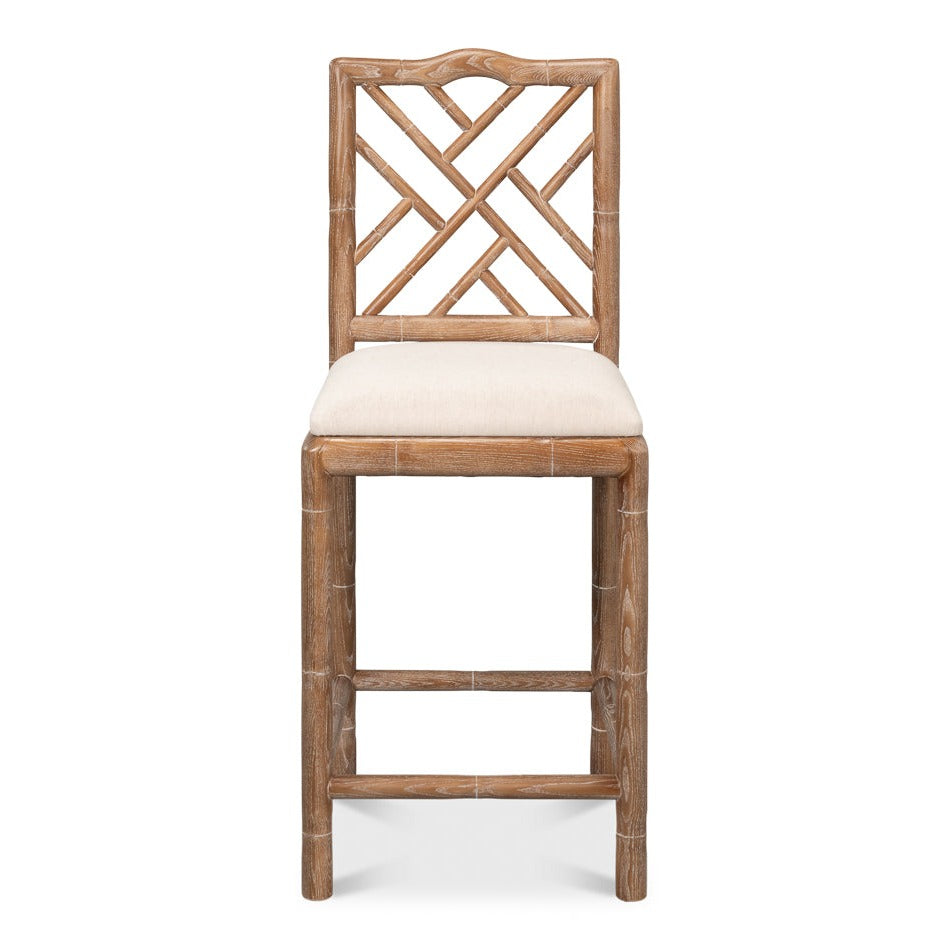 Additional view of White Wood Stool