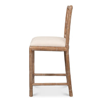 Additional view of White Wood Stool